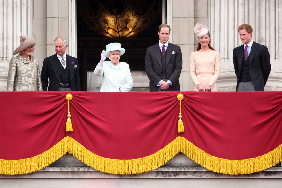 royal family queen's diamond jubilee