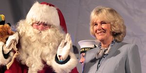 Camilla, Duchess Of Cornwall Switches On Christmas Lights In Bath