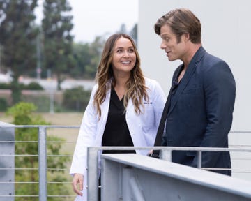 camilla luddington, chris carmack, grey's anatomy season 19