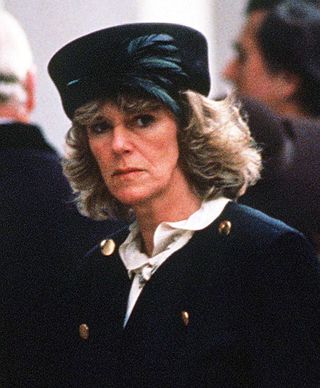 Camilla Parker Bowles in the 1980s 