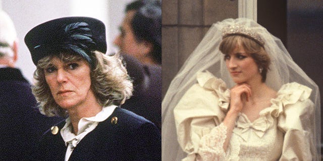 camilla parker bowles and princess diana wedding