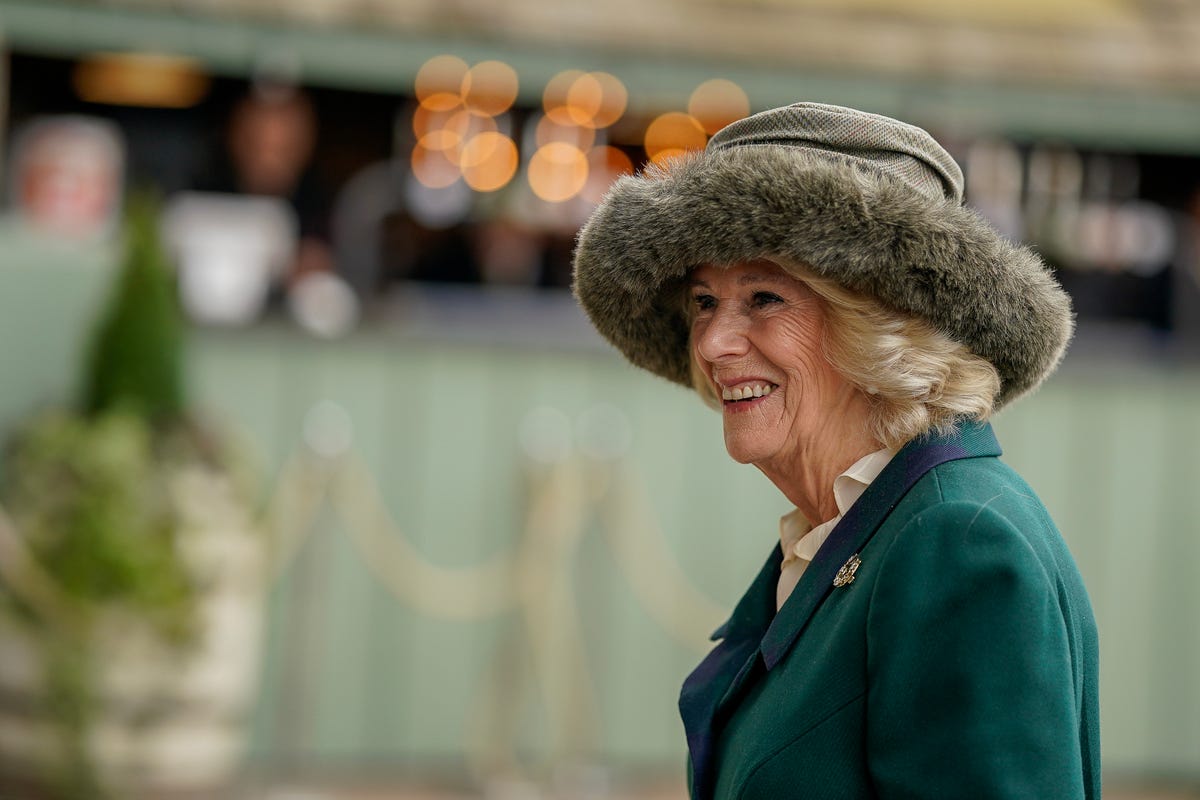 The Queen Consort Invites Charity Horse Club Students To Ascot