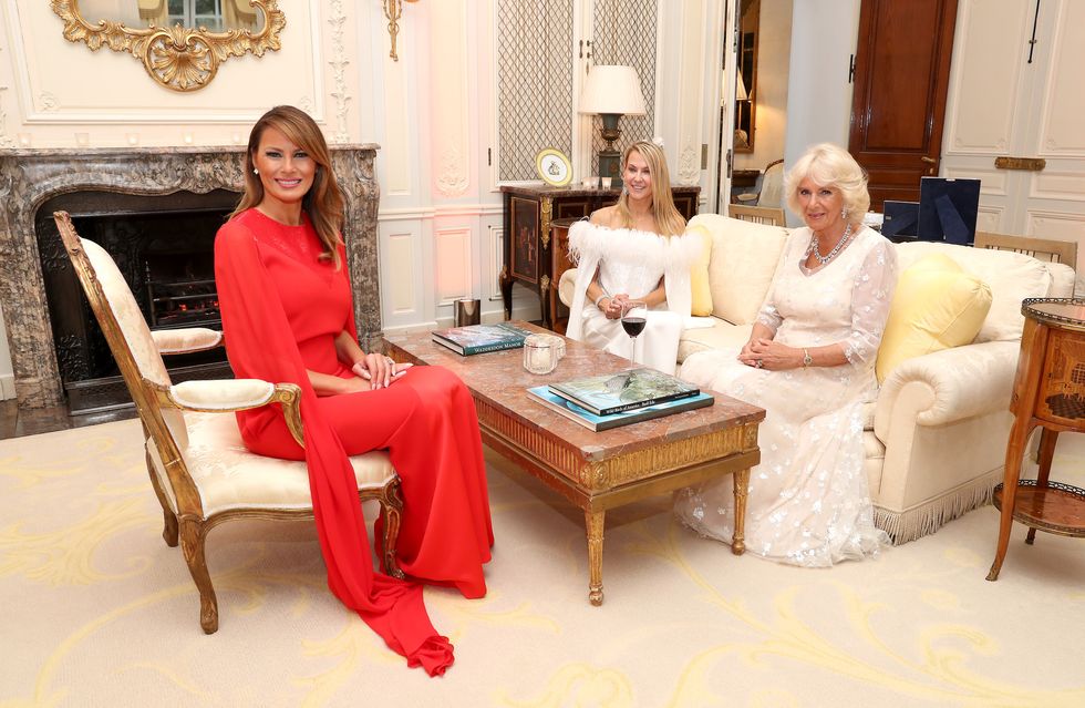 trump visits to royal family