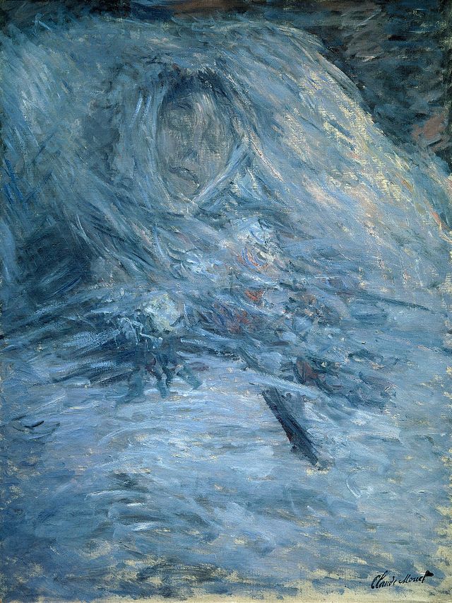 Camille on her deathbed by Claude Monet