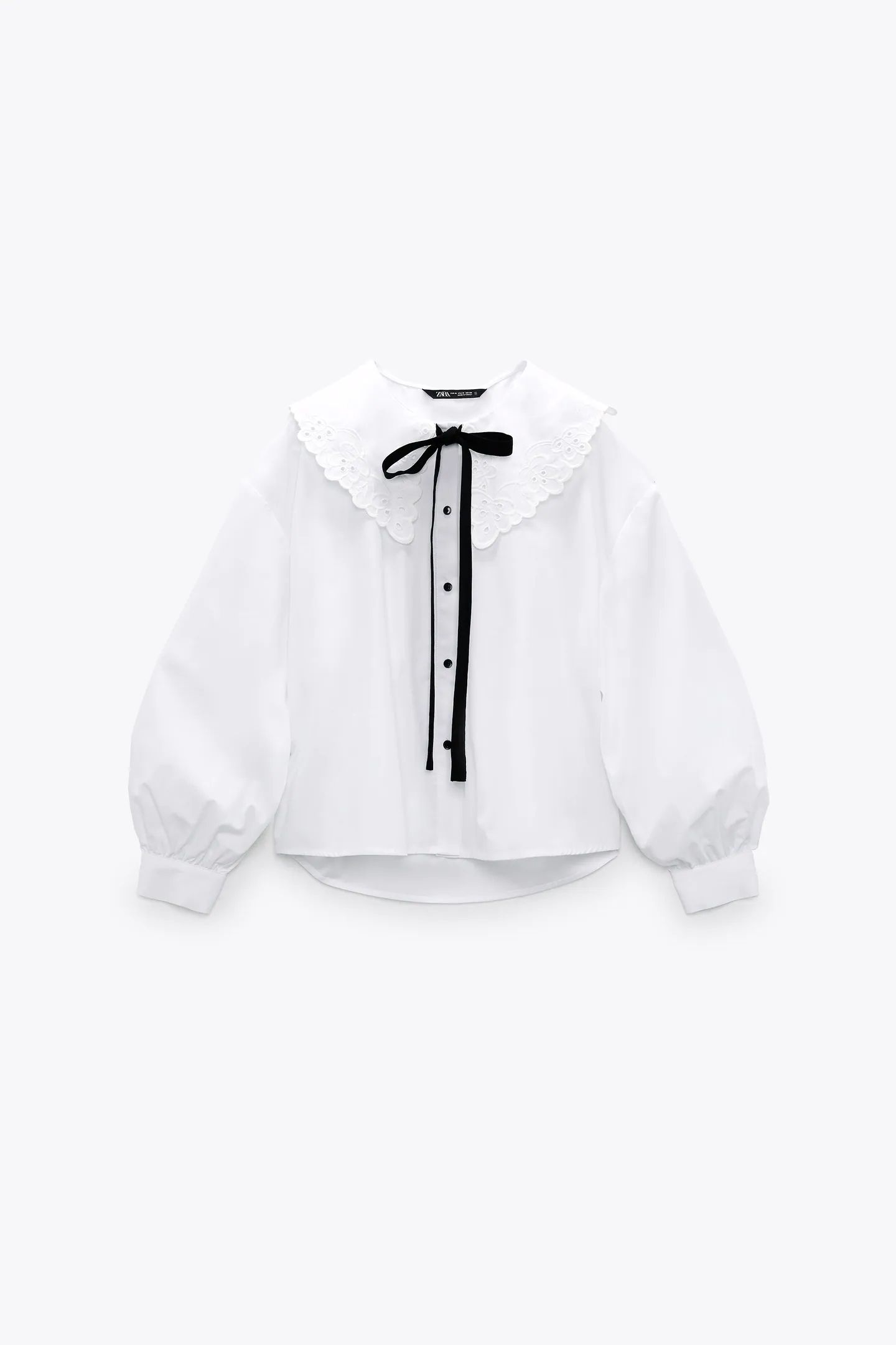Zara camisa blanca Victoria Beckham - Zara blusa