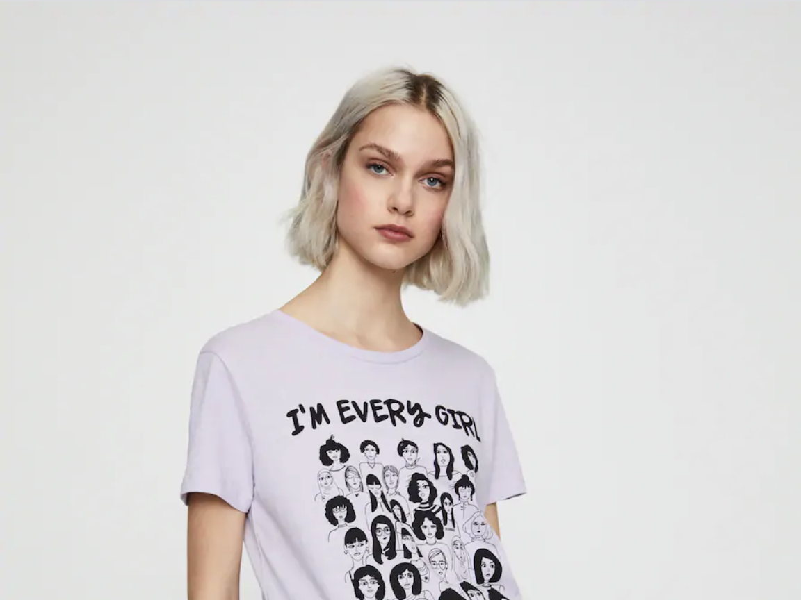 Pull&Bear unas camisetas con feminista