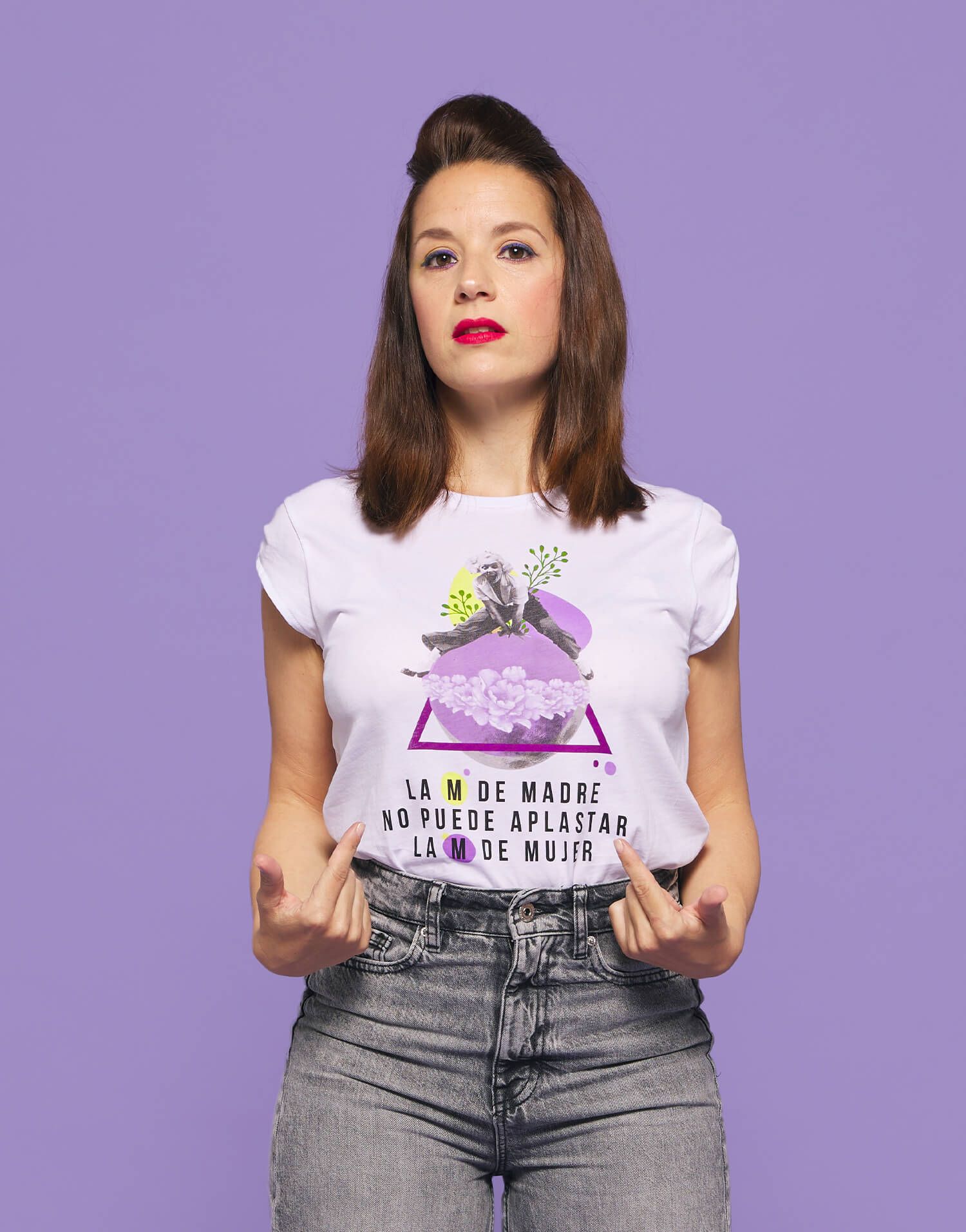 Camiseta 2025 mensaje feminista