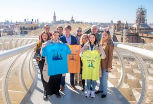 camiseta del maratón de sevilla 2023