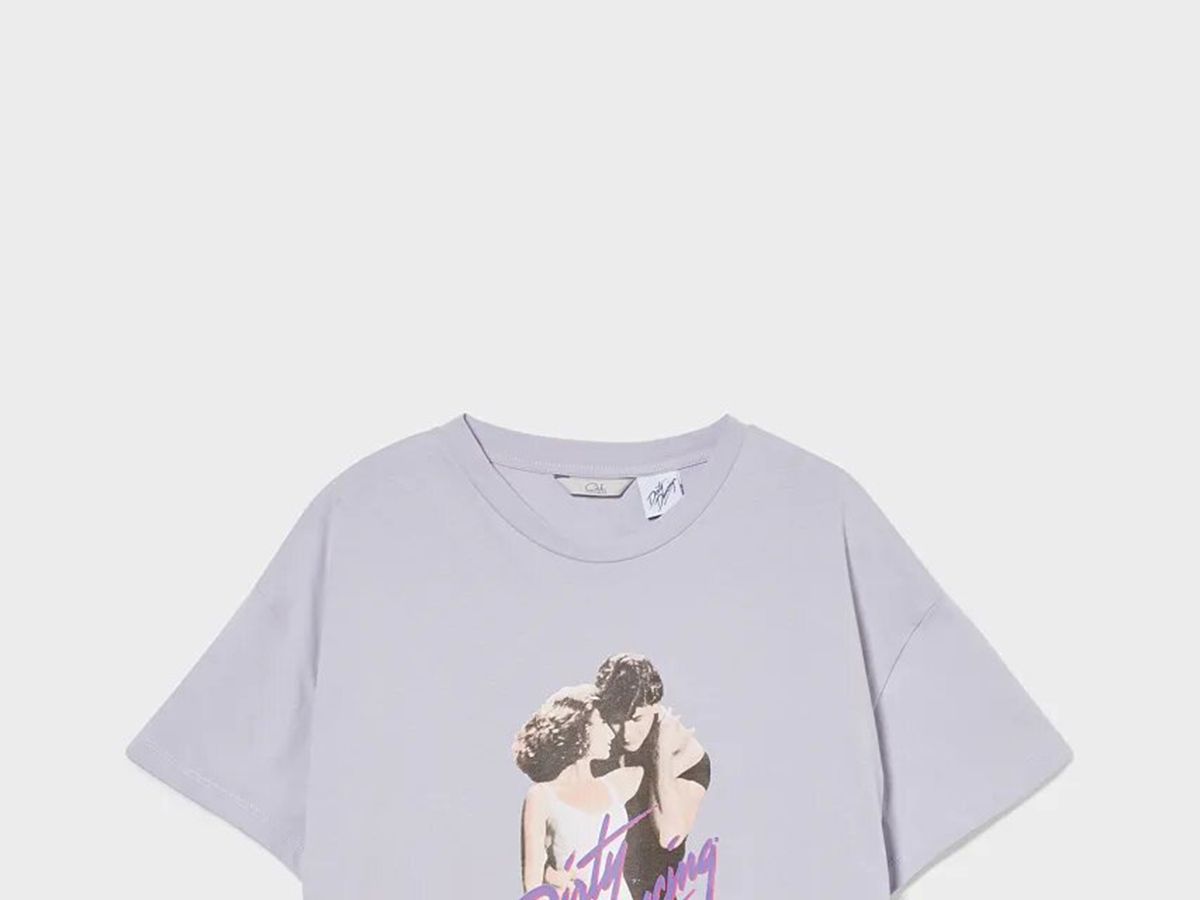 Especialidad lila Empleado C&A tiene una camiseta pastel para fans de 'Dirty Dancing'