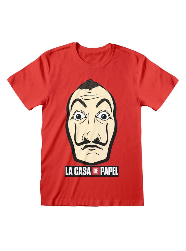 camiseta la casa de papel, en funidelia 14,99 €
