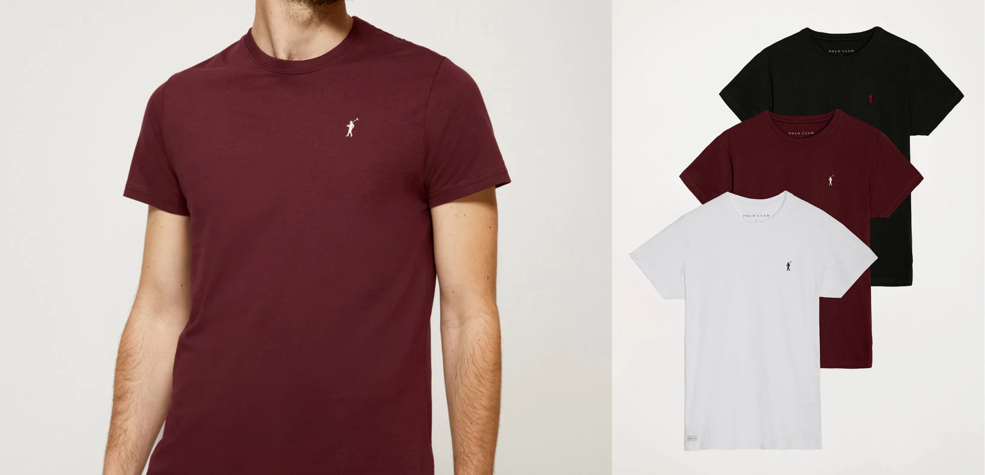 Tres camisetas de Polo Club al 50 en Ofertas Prime Day