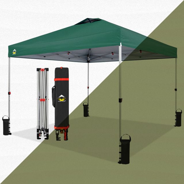 Outsunny 10' X 10' Heavy Duty Pop Up Canopy With Removable Mesh