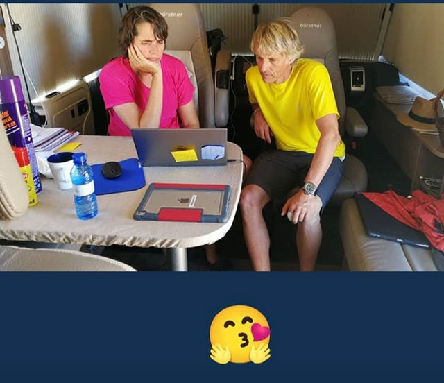 Table, Sharing, Plastic bottle, Water bottle, Bottle, Emoticon, Lap, Laptop, Flag, Plastic, 