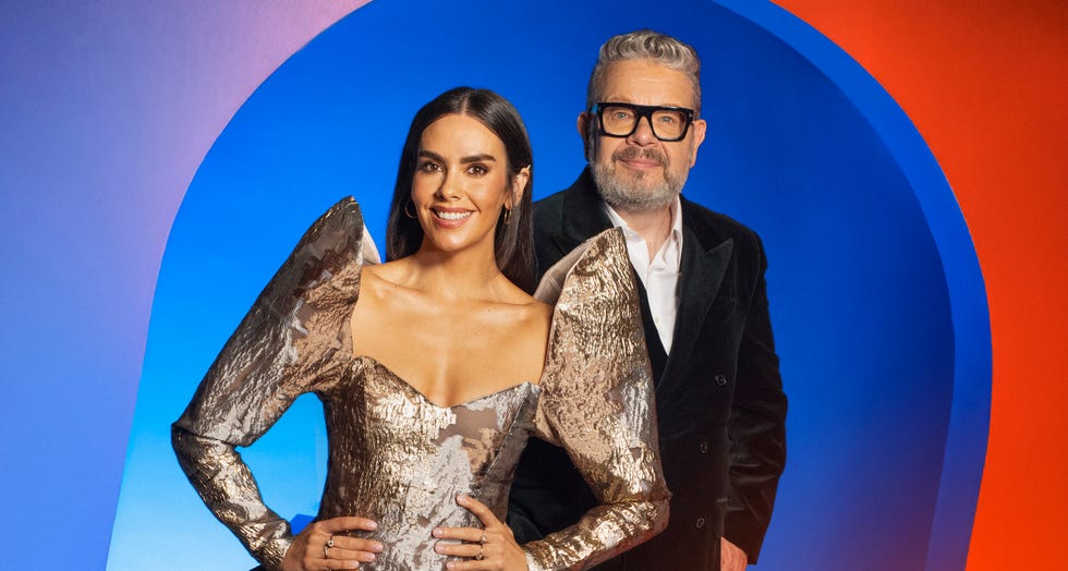 cristina pedroche en el posado de las campanadas de antena 3
