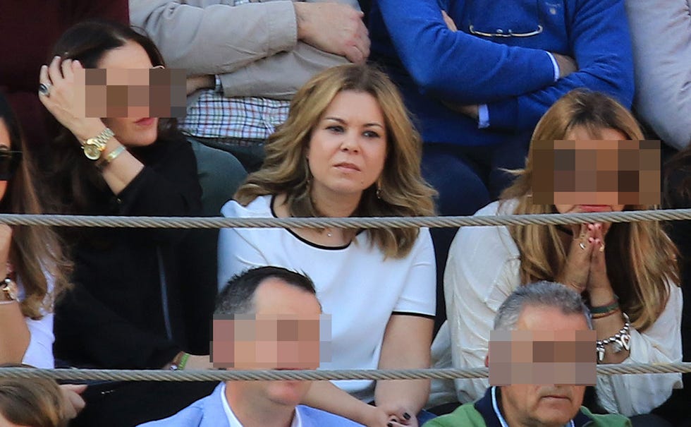 María José Campanario arropa a Jesulín en su vuelta a los ruedos