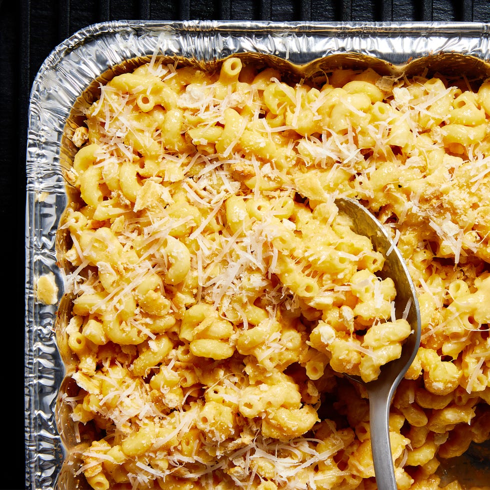 campfire mac and cheese