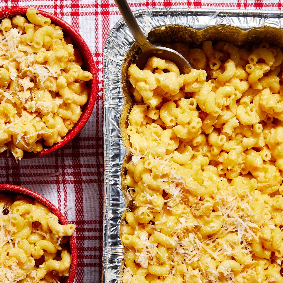 campfire mac and cheese