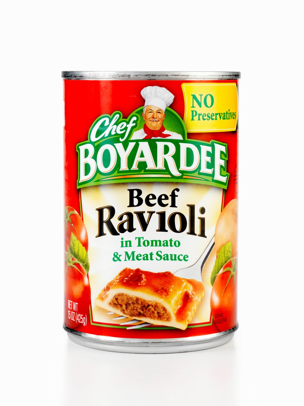 Can of Chef Boyardee Beef Ravioli