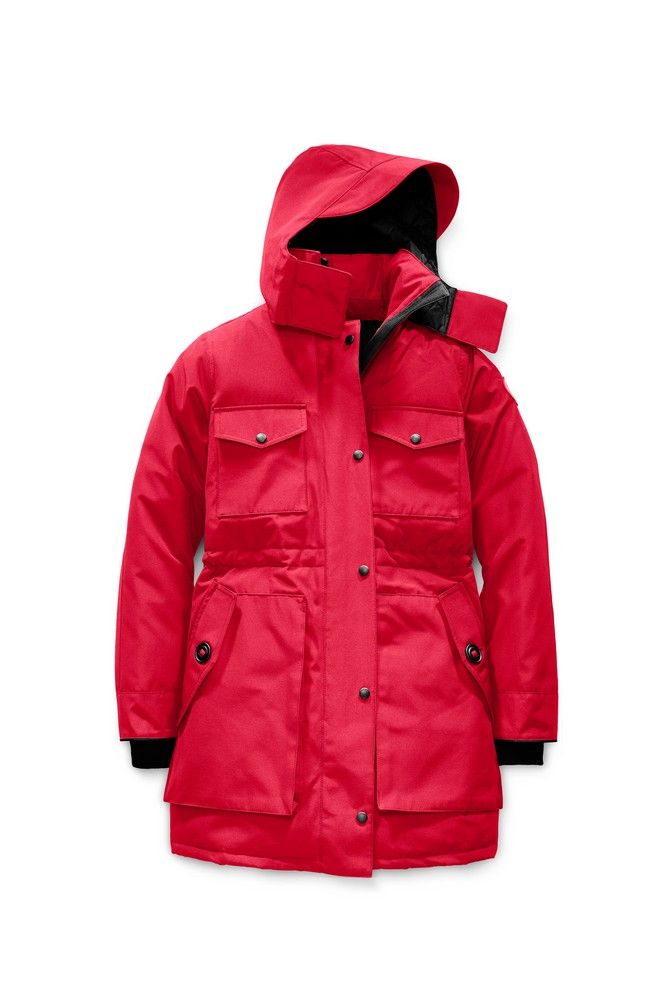 Clothing, Jacket, Outerwear, Red, Hood, Sleeve, Coat, Parka, Raincoat, Puffer, 