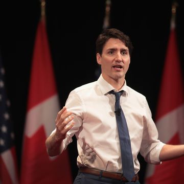 Canadian Prime Minister Justin Trudeau Speaks At The University Of Chicago Institute Of Politics