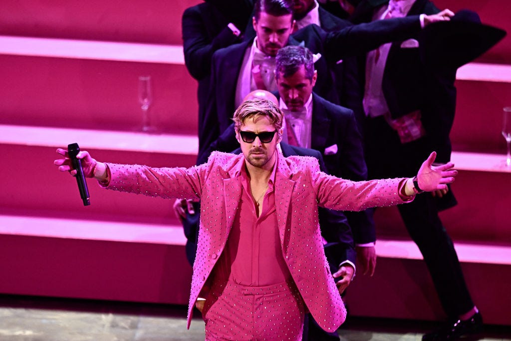 Ryan Gosling's I'm Just Ken Oscars Performance Was a Massive Hit