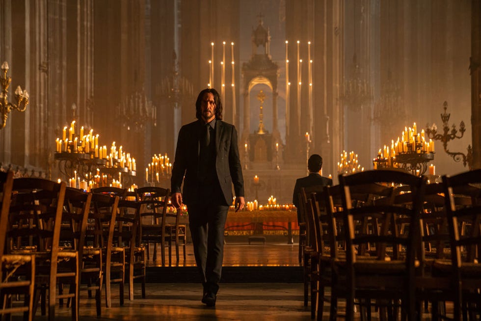 keanu reeves in 'john wick chapter 4'