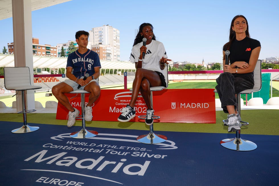 josue canales, fátima diame y blanca hervas