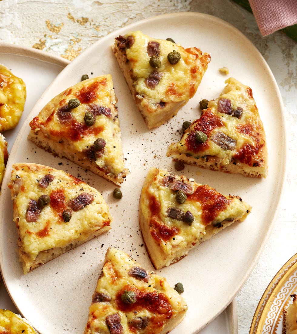 best canape recipes crumpet rarebit bites
