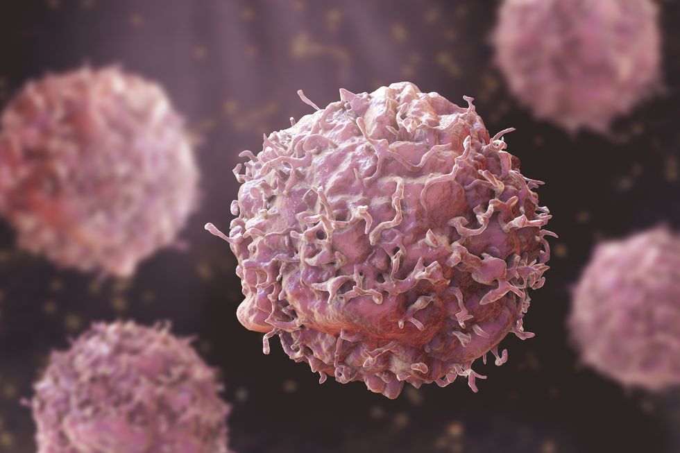 cancer cells, illustration