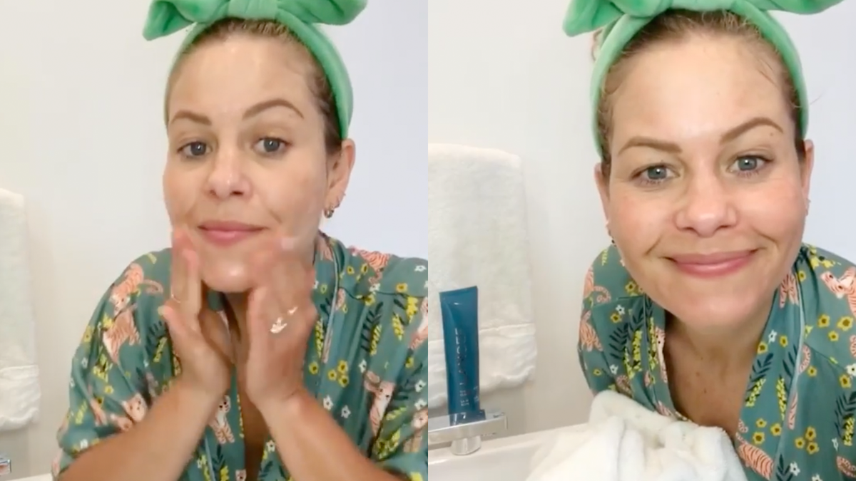 Candace Cameron Bure’s Go-To Skincare Routine for a Glow at 44