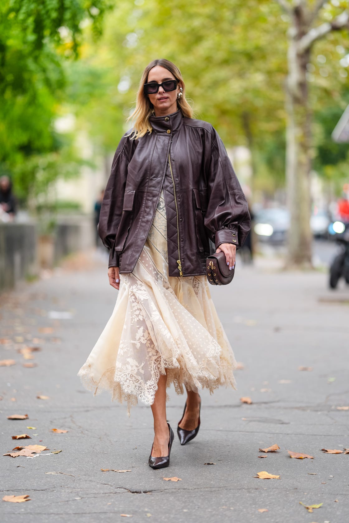 street style paris fashion week womenswear springsummer 2025 day eight