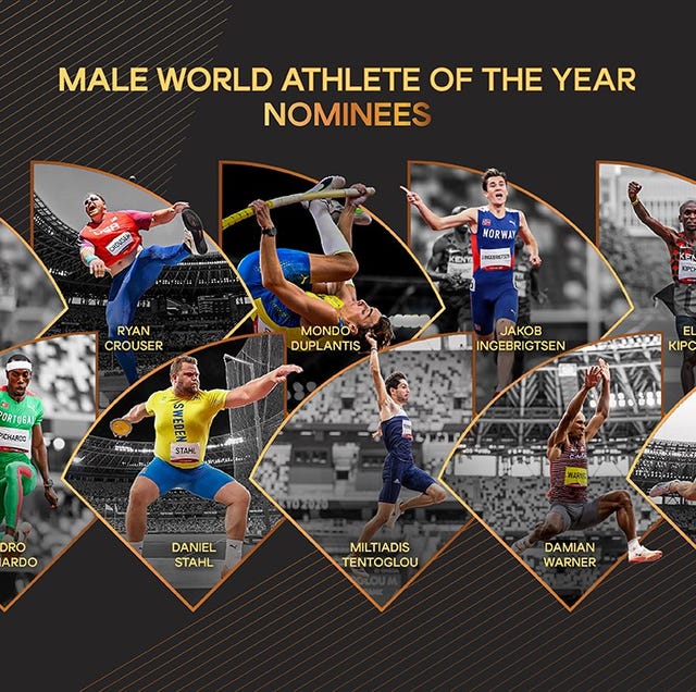 Los diez atletas candidatos al mejor atleta mundial del año los diez atletas candidatos al mejor atleta mundial del año