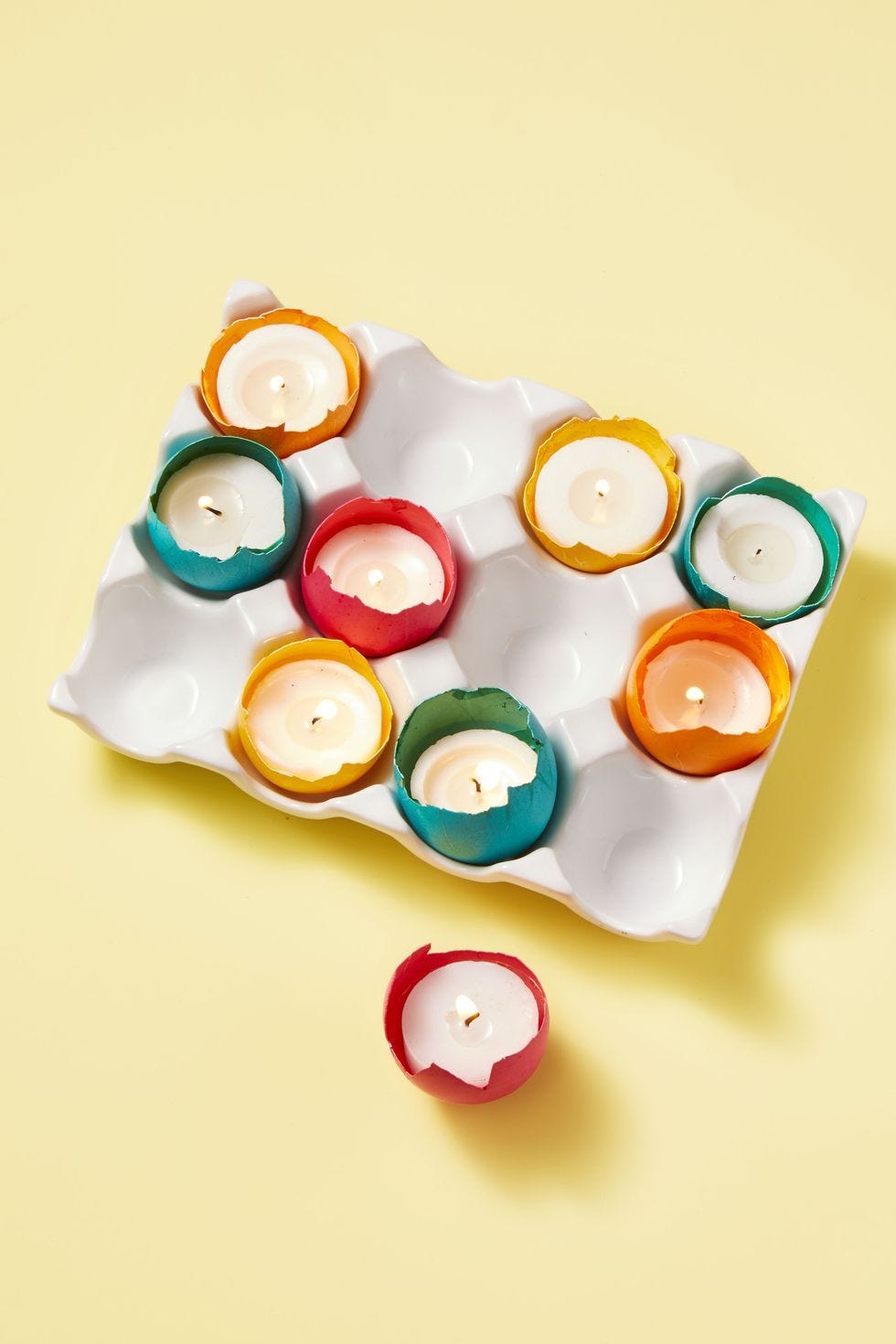 candle decoration ideas egg candles
