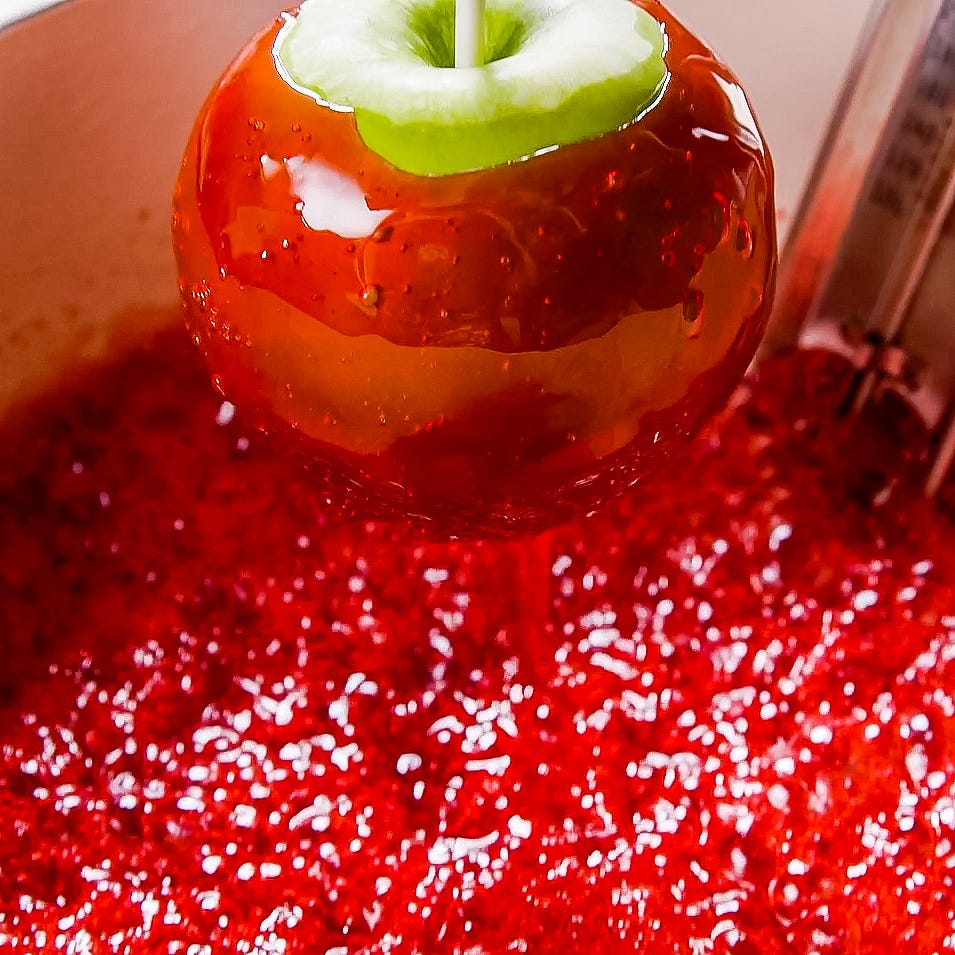 candy apples