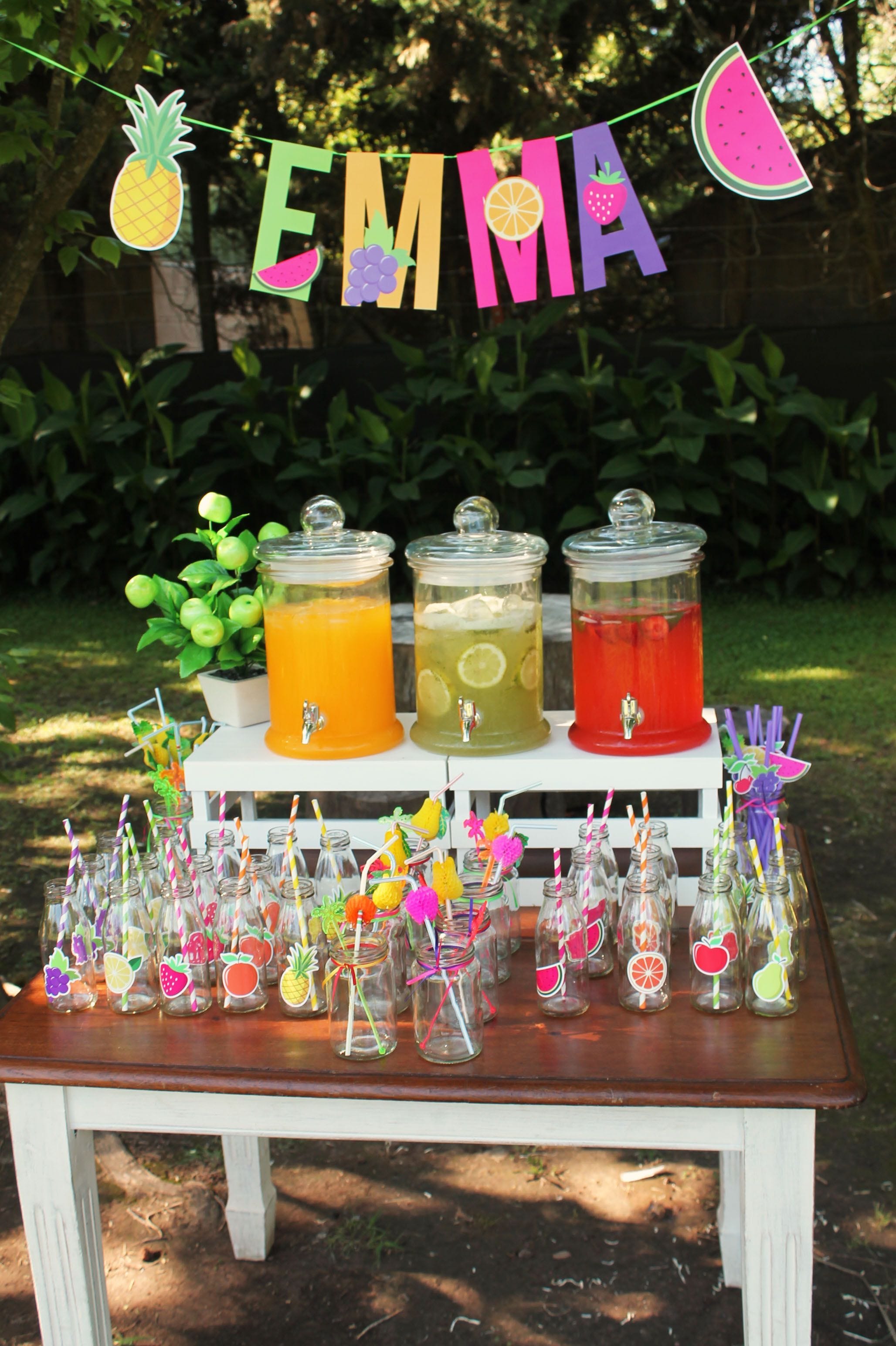 Candy Bar de zumos