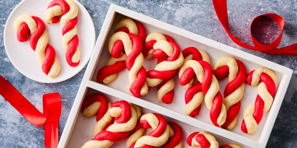 preview for Candy Cane Cookies Will Be The Star Of Your Next Cookie Swap