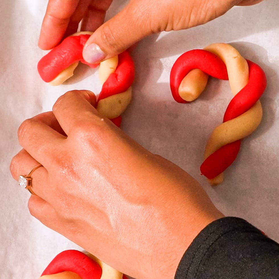 candy cane cookies
