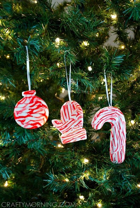 candy cane crafts ornaments