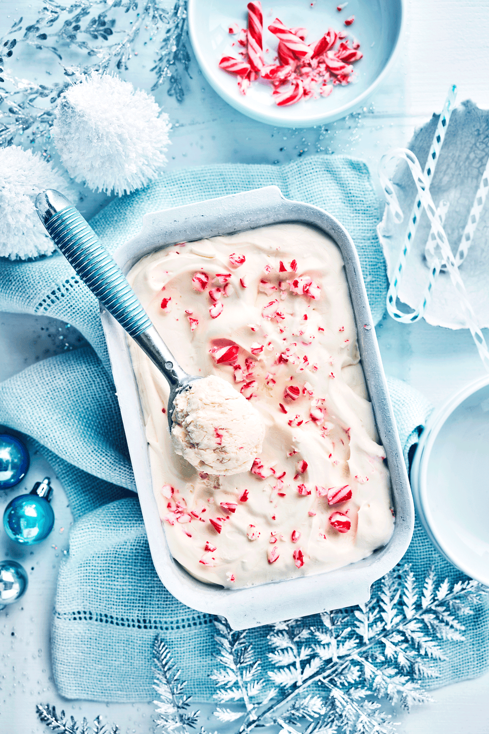 candy cane ice cream