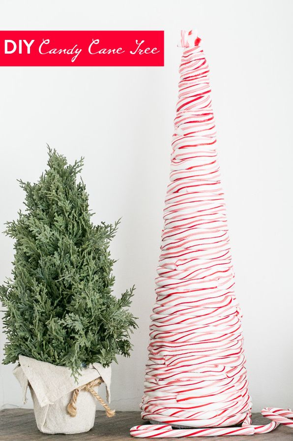 How to Make a Candy Cane Star Tree Topper - Adventures of a DIY Mom