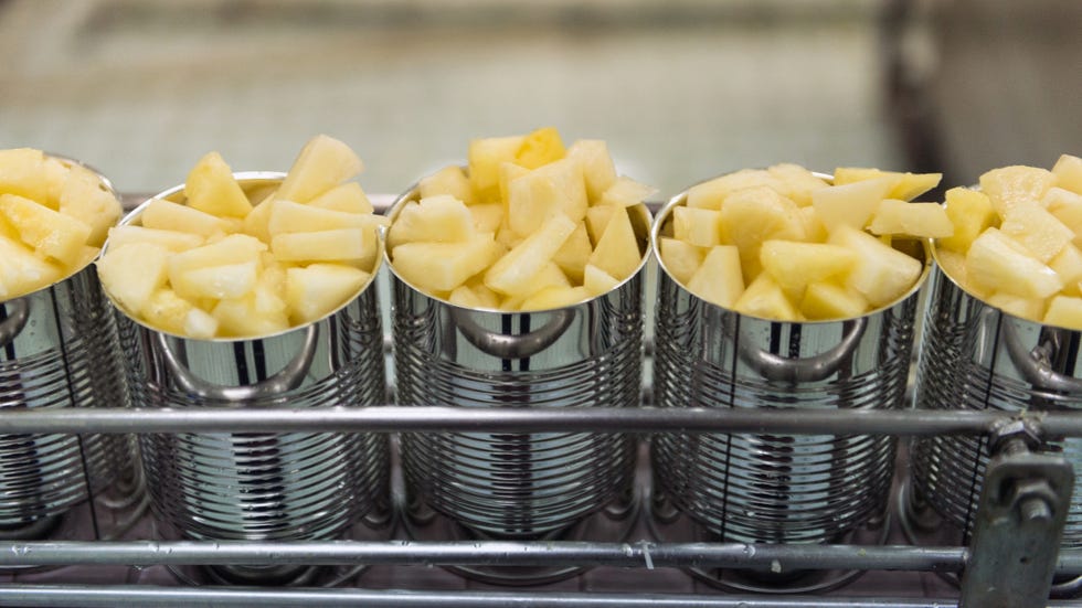 canned pineapple factory