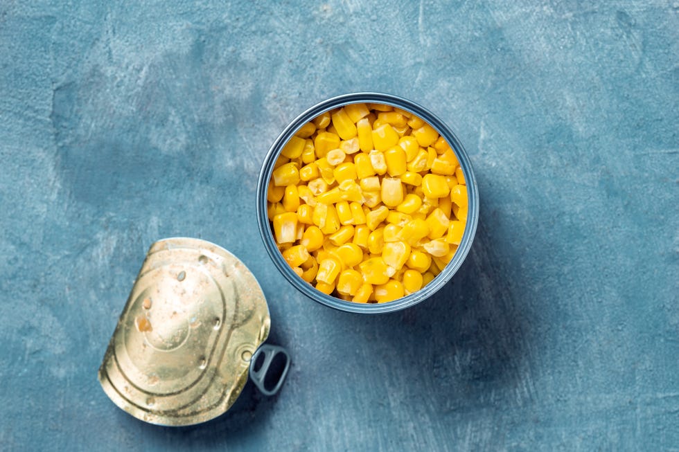 canned sweet corn