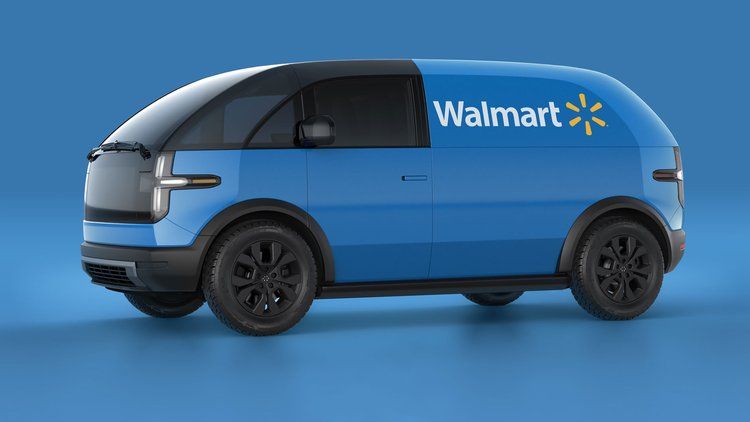 Walmart Buying 4500 Canoo EV Delivery Trucks; Canoo's Stock Leaps