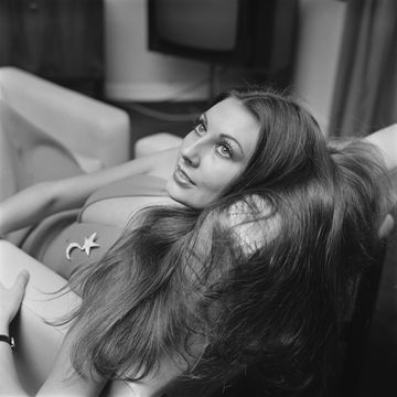 british glamour model marilyn cole, uk, 29th december 1971 she was playboy magazine's playmate of the month for january 1972 photo by evening standardhulton archivegetty images