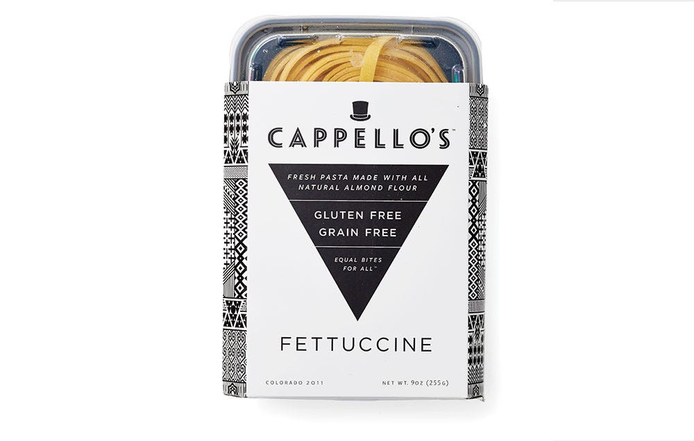 capellos pasta in the box