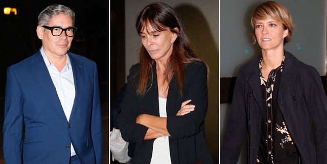 Boris Izaguirre, Lydia Bosh y María Casado en el tanatorio de la M30 Chicho Ibáñez, Lydia Bosh, Amigos y familiares despiden a 'Chicho' Ibáñez Serrador, Amigos y familiares se despiden de 'Chicho' Ibáñez Serrador, Amigos y familiares despiden a 'Chicho' Ibáñez Serrador en la capilla ardiente