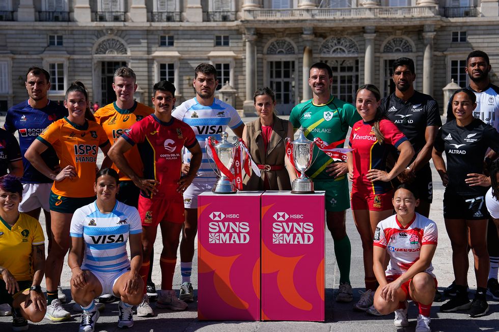 presentation of hsbc rugby svns series in madrid 2024