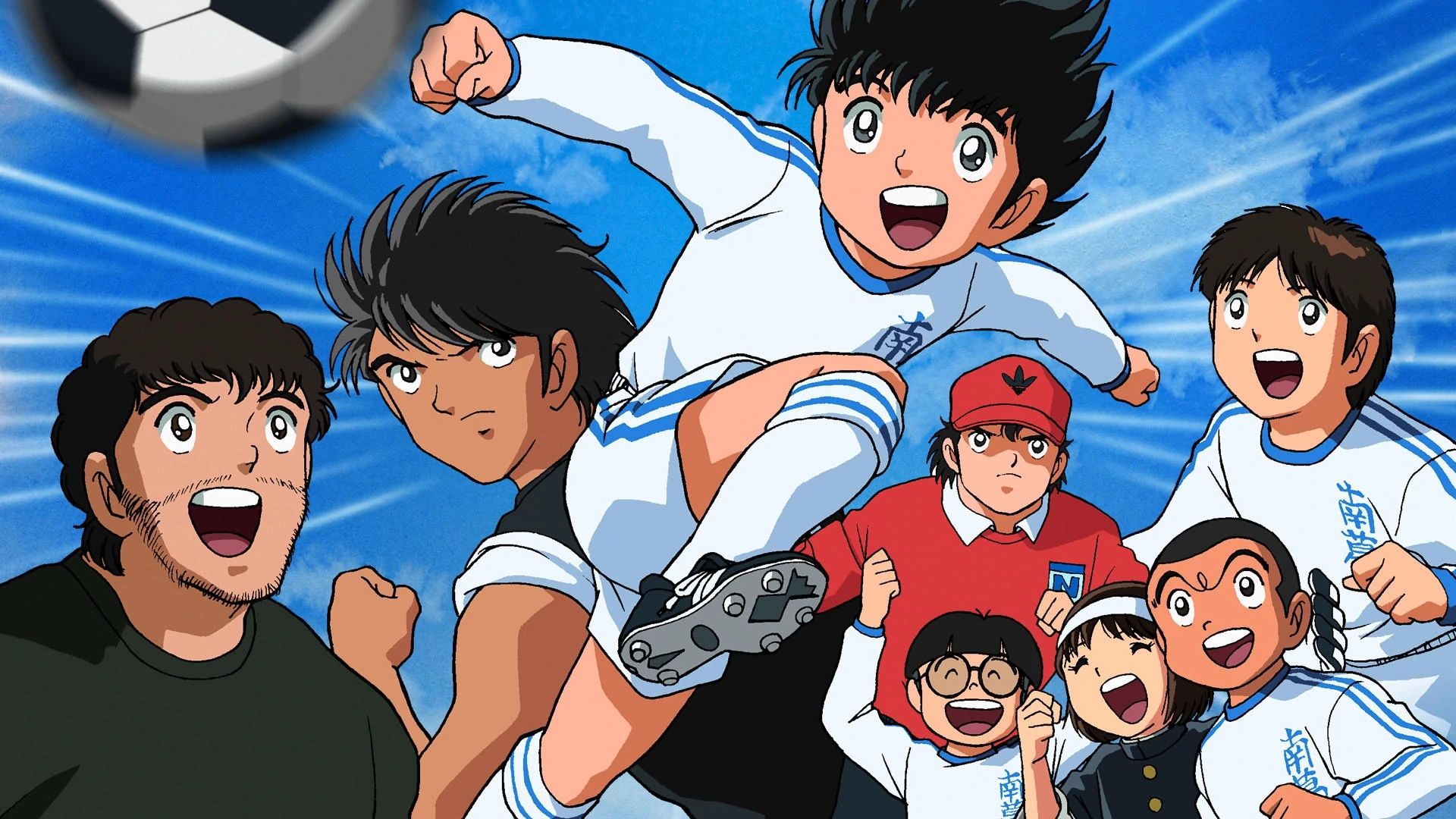 Original Anime Cel from Captain Tsubasa featuring Tsubasa Oozor, Hajime  Taki and | Akihabara ArtGallery