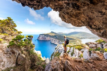 capo caccia op sardinie