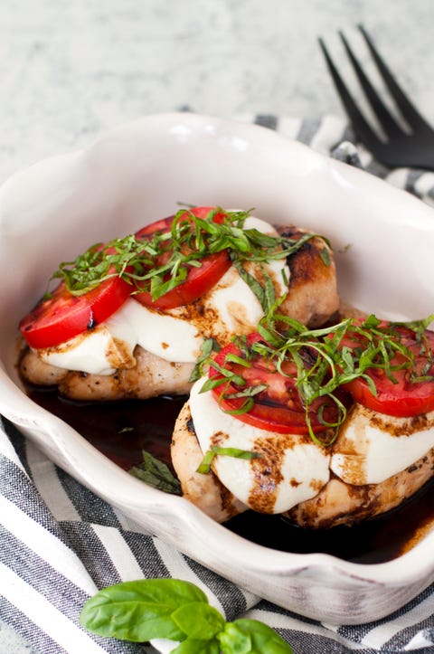 keto caprese chicken